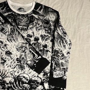 Zumiez Lurking Class Graphic Skeleton Long Sleeve